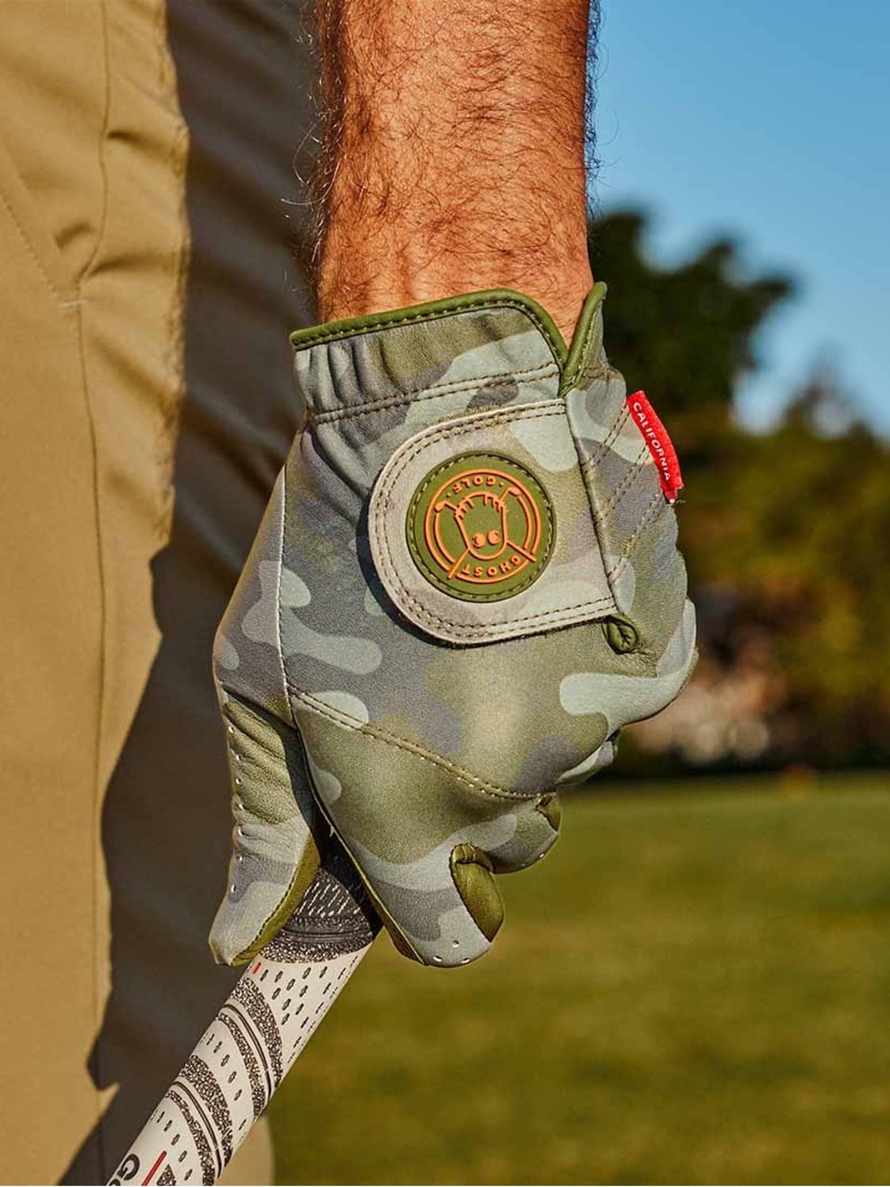 Camouflage Men's Golf Glove - Green